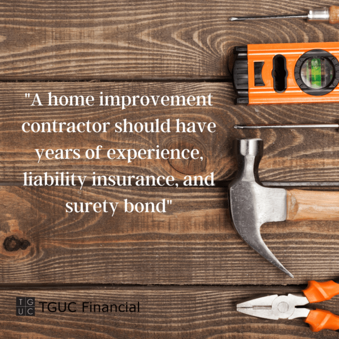 Home Improvement License: All You Need to Know - TGUC Financial Home Improvement License: All You Need to Know - TGUC Financial
