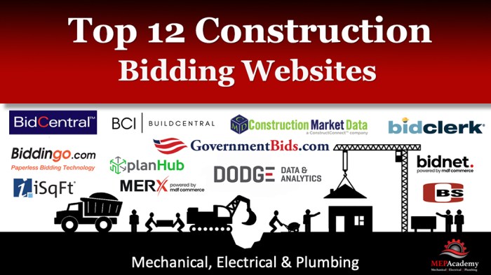 Top 12 Best Construction Bidding Websites - MEP Academy